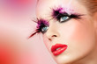 Fantacy make up beauty portrait.