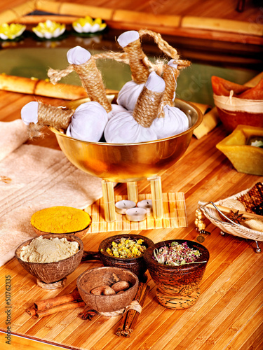 Photo: Spa still life. Spa still life.