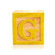 wooden cube alphabet