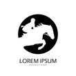 Horse symbol vector