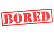 BORED Rubber Stamp