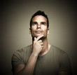 Thinking man.