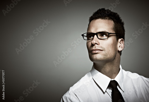 Photo: Young businessman. Young businessman.