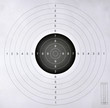 blank target  for shooting competition