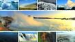 Video: Montage Images Natural Environmental Beauty Iceland Montage Images Natural Environmental Beauty Iceland