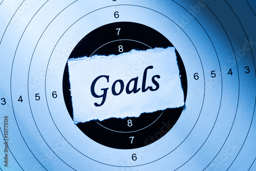 Photo: Goal concept Goal concept