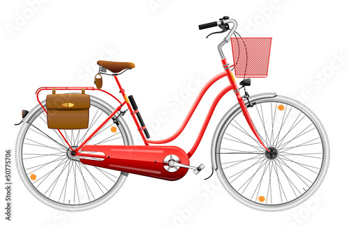 Vector: Ladies bicycle Ladies bicycle