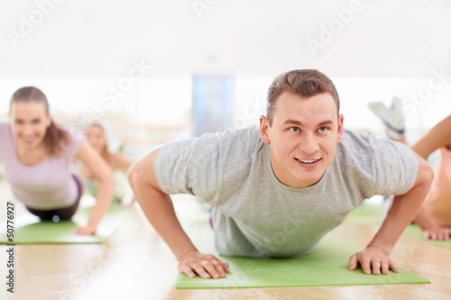 Photo: In the gym In the gym