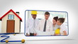 Montage of workers