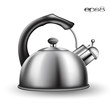 tea kettle on white