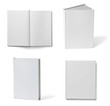 book notebook textbook white blank paper template