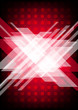 Black and red vertical music background.