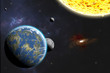 Vue de l'espace