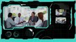 Interface showing successful business situations