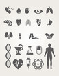 Medical icons set