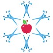 Health and food symbol