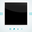 Template for placement of media content
