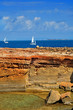 Punta de Sa Pedrera coast in Formentera, Balearic Islands, Spain