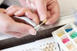 instrument im dentallabor