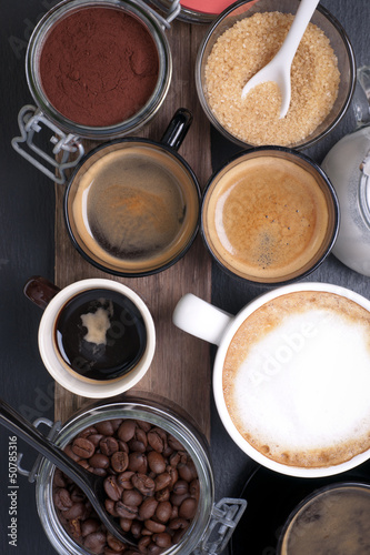 Photo: Café, espresso et cappuccino Café, espresso et cappuccino