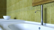 Waschbecken mit Armatur