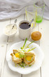 Breakfast: Tea And Toasted Eggs With Ramson