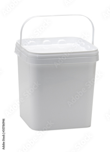 Photo: white bucket(path) white bucket(path)