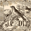 Fond Jardin Vintage