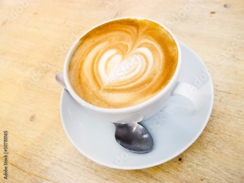Photo: cup of cappuccino cup of cappuccino