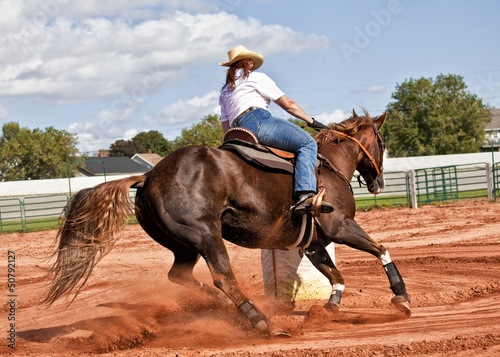Photo: Barrel Racer Barrel Racer
