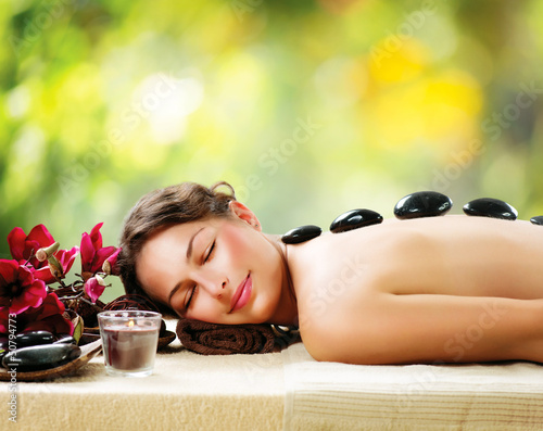 Photo: Spa Salon. Stone Massage. Dayspa Spa Salon. Stone Massage. Dayspa