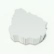map of Uruguay