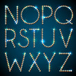 Vektor: Shiny diamond alphabet letters Shiny diamond alphabet letters