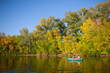 couple in a boat