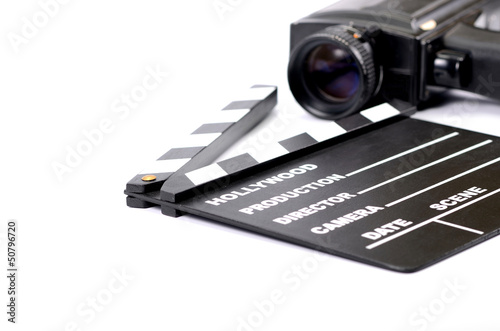 Photo: Film industry and film production concept Film industry and film production concept