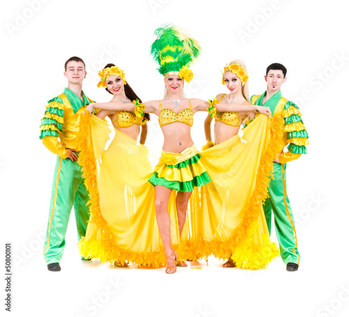 Photo: Sexy carnival dancers posing Sexy carnival dancers posing
