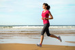 Fitness woman running