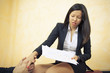 Asiatic Businesswoman Portrait