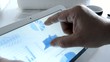 Analyse mit Diagrammen auf Tablet PC