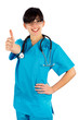 Doctor Showing Thumbsup