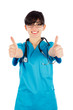 Doctor Showing Thumbsup