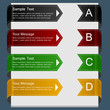 color ribbon design template