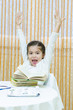 Photo: Schoolgirl at her Desk Schoolgirl at her Desk