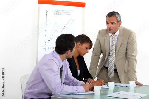 Photo: Sales meeting Sales meeting