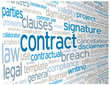 CONTRACT Tag Cloud (agreement terms and conditions signature)