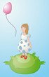 Girl with a balloon