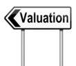 Valuation concept.