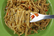 Teriyaki Noodles up Close