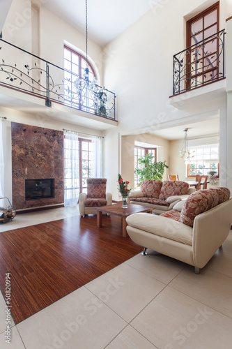 Photo: Classy house - elegant living room Classy house - elegant living room
