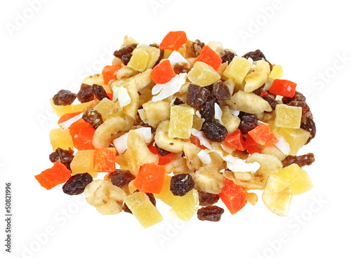 Photo: Tropical Fruit Mix on White Tropical Fruit Mix on White